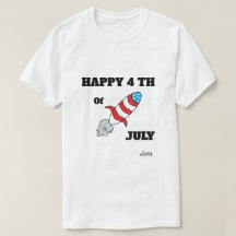 T-Shirt ; Raket 4:e Juli