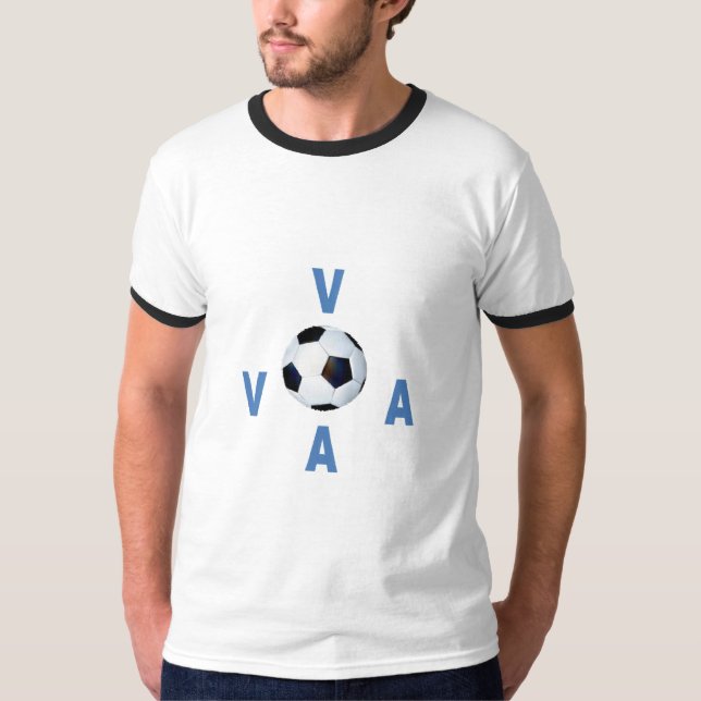 T-shirt ras de cou blanc noir  VIRGINIA  SPORT  (Framsida)