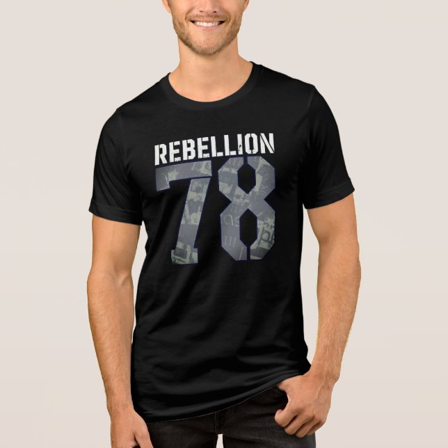 T-Shirt Rebellion78  (Framsida)