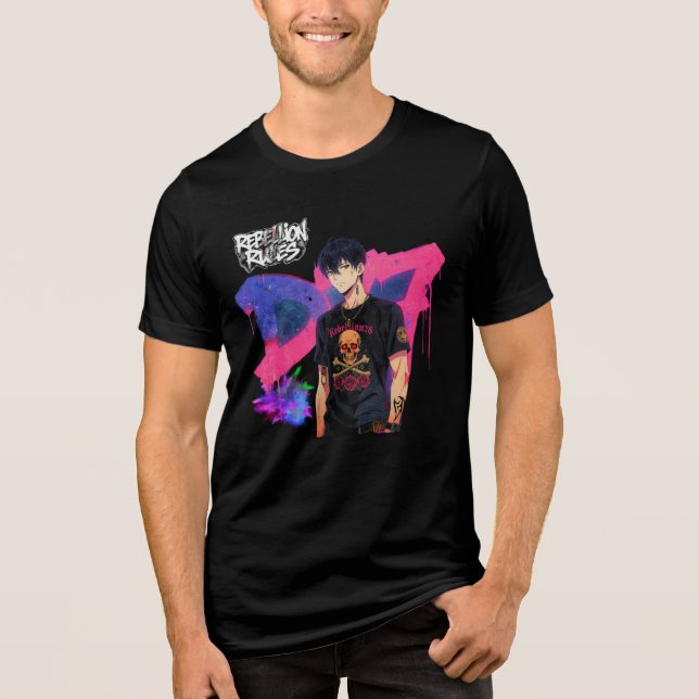T-Shirt Rebellion78 Graffiti Edition  (Framsida)