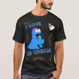 T-Shirt Rex glass