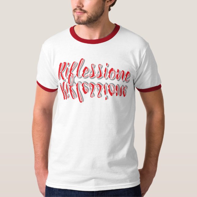 T-Shirt Riflessione (Framsida)