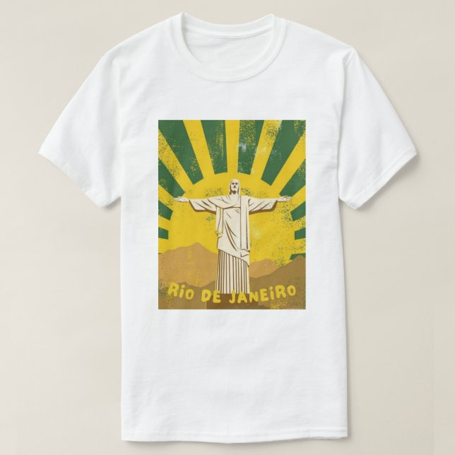 T-shirt Rio de Janeiro Sol (Design framsida)