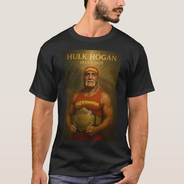 T-Shirt RIP HULK (Framsida)