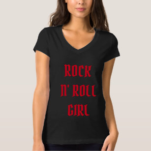T-Shirt ROCK AND ROLL GIRL