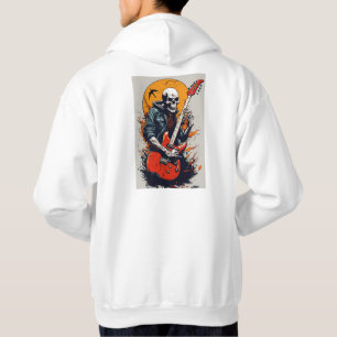 T-shirt rockstjärna Rebel: Iconic Skull & Crossbon Hoodie