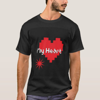 T-shirt Rött hjärta
