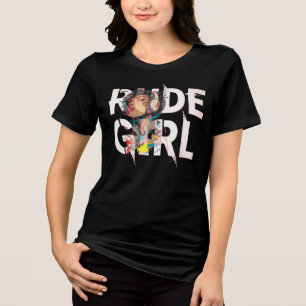 T-Shirt Rude Girl opacitet uppror