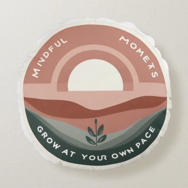 T-Shirt Rund Kudde (Framsidan)