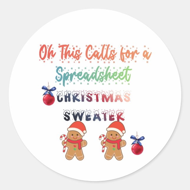 T-Shirt Runt Klistermärke (Framsida)