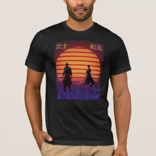 T-Shirt Samurai Japanska stil