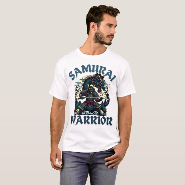 T-shirt SAMURAI WARRIOR (Hel framsida)