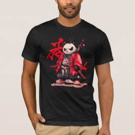 T-Shirt Samuraj panda.