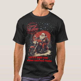 T-Shirt Santas Biker Gang God jul
