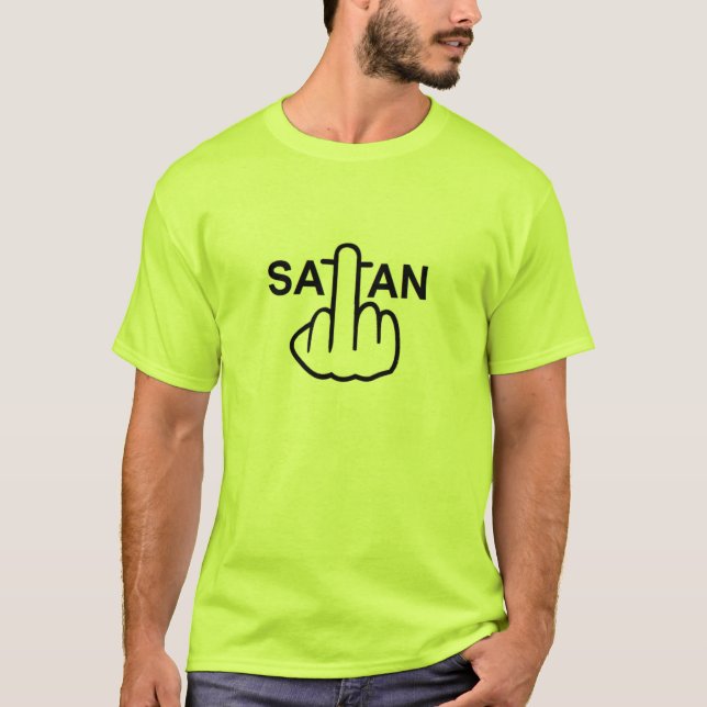 T-Shirt Satan Flip (Framsida)