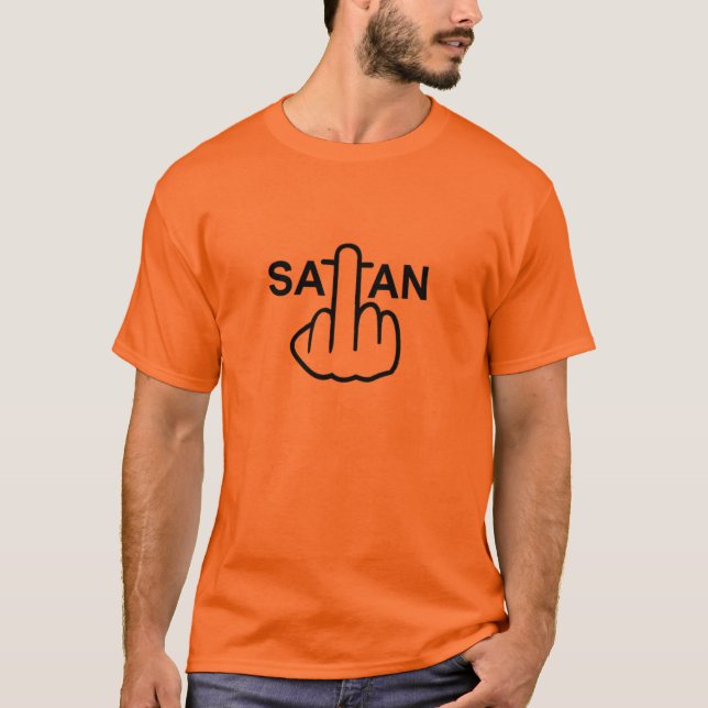 T-Shirt Satan Flip (Framsida)