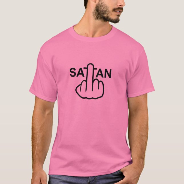 T-Shirt Satan Flip (Framsida)