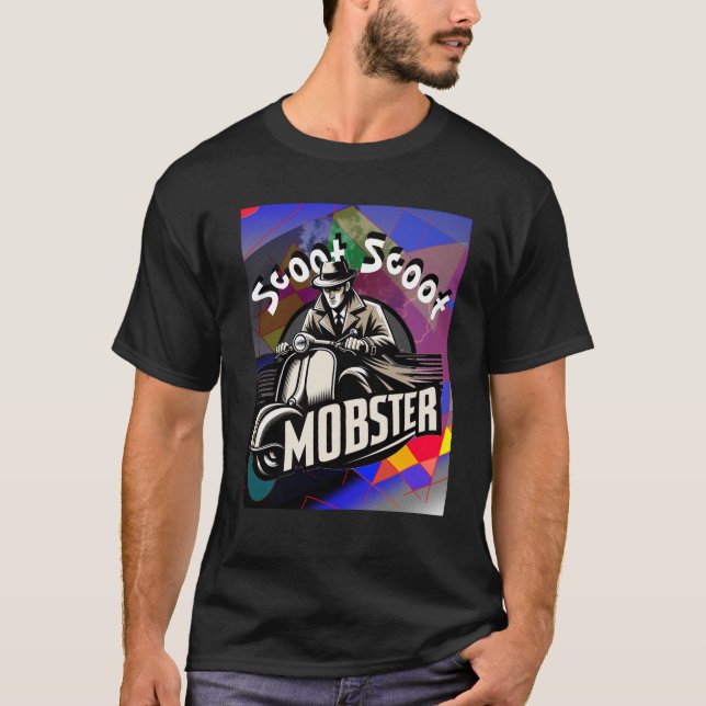 T-Shirt Scoot Scoot Mobster (Framsida)