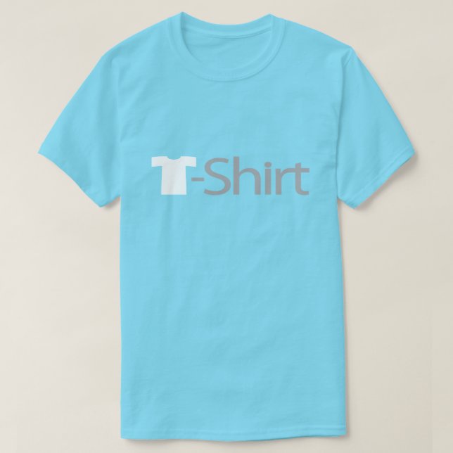 T-shirt-serien: White Tee Basic T-Shirt (Design framsida)