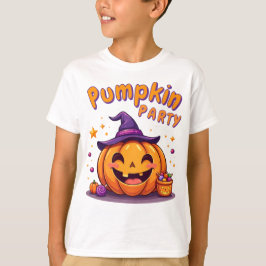 T-shirt-shirt med rutthallopolpumpa i party t shirt