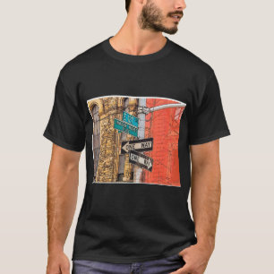 T shirt shirt of Harlem Brownstone begränsadare u