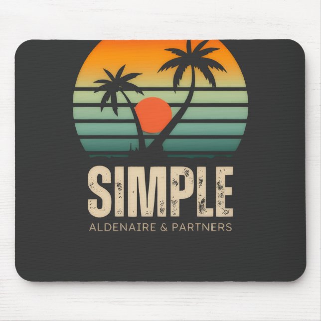 T-shirt Simple Sunset - Tropical vibes design Musmatta (Framsidan)