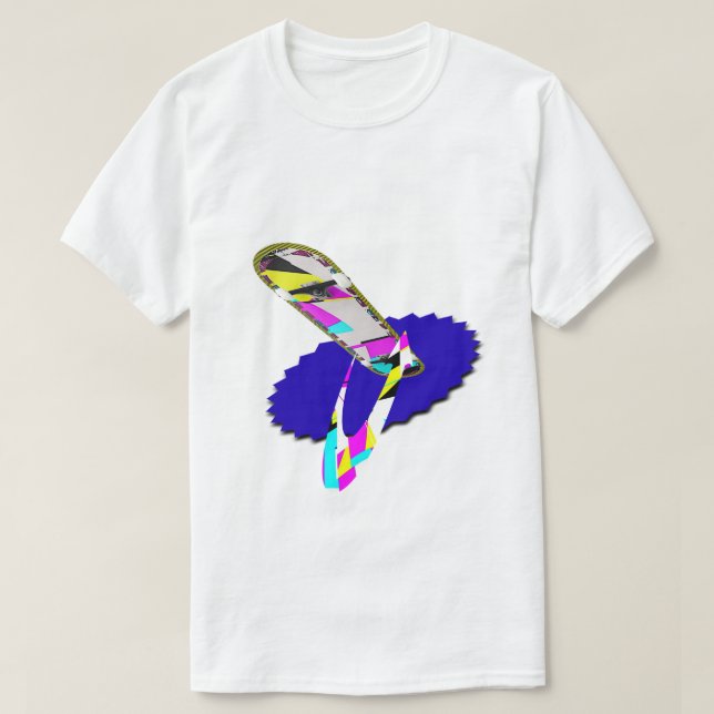 T-Shirt Skate BoardN trkswhls (Design framsida)