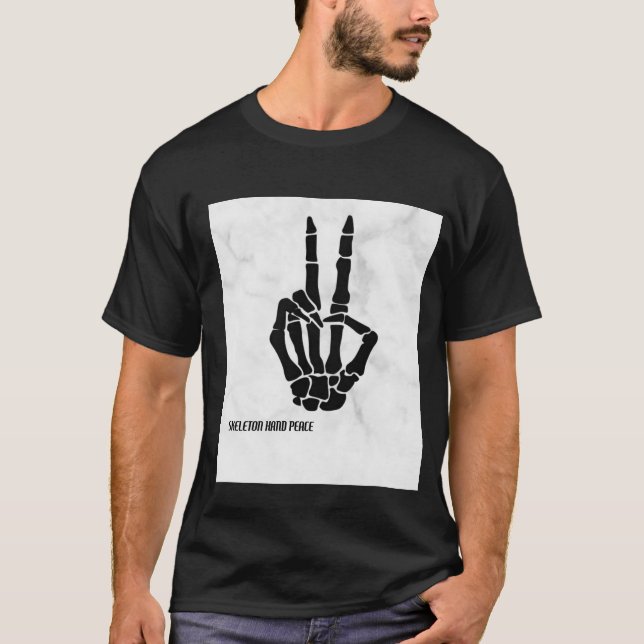 T-SHIRT SKELETON HAND FRED (Framsida)