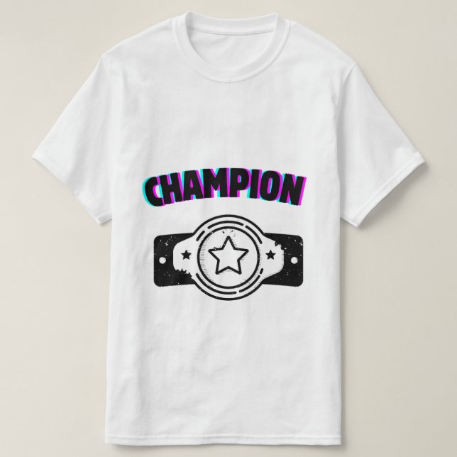 T-shirt-skjorta i Campion sport T Shirt (Design framsida)