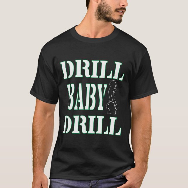 T-shirt-skjorta med BABY DRILL-skjorta  T Shirt (Framsida)