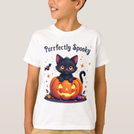 T-shirt-skjorta med kattpumpinjekonstruktion t shirt