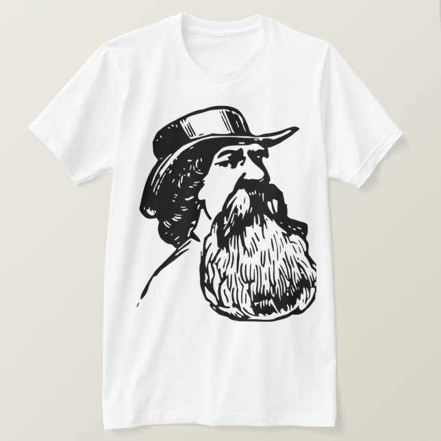 T-shirt-skjortskägg T Shirt (Design framsida)