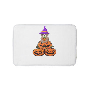 T-shirt Sloth Halloween Premium Badrumsmatta