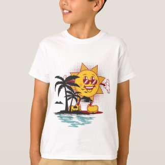 T-Shirt Smiling Summer Sol