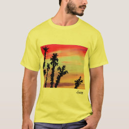 T-shirt: Solnedgång T Shirt