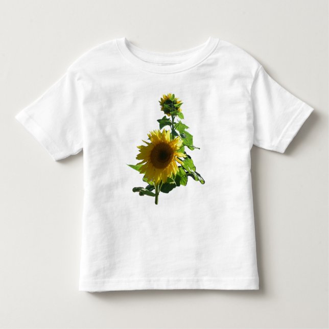 T-shirt - solros (barn) (Framsida)