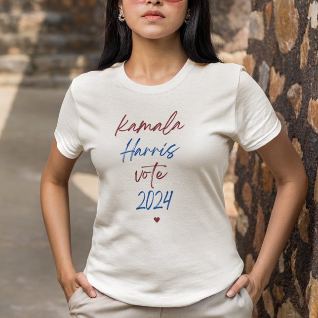 T-Shirt som visade att du röstade för Kamala Harri (Skapare uppladdad)