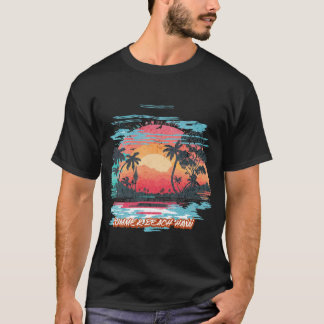 t-shirt sommarstrandhawai