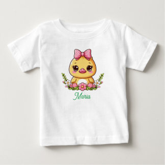 T-Shirt söt gult anka