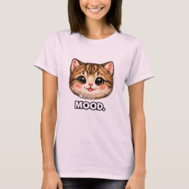 T-Shirt - SÖT KATTUNG MED HUMÖR