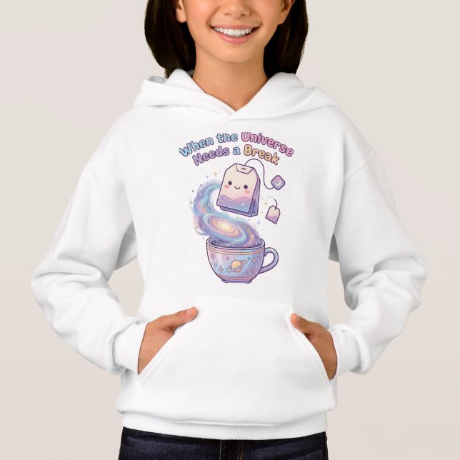 T-Shirt Söt Kosmisk Kawaii T-Shirt (Framsida)