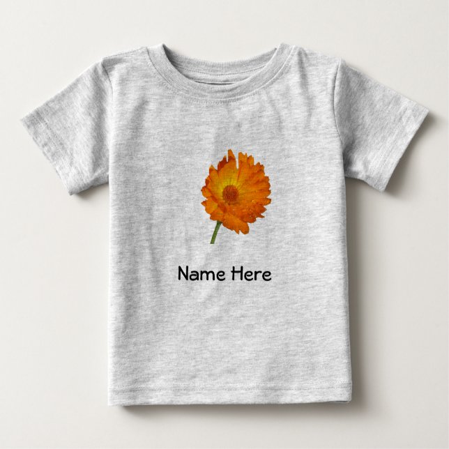 T-shirt (spädbarn) - Calendulastam (Framsida)