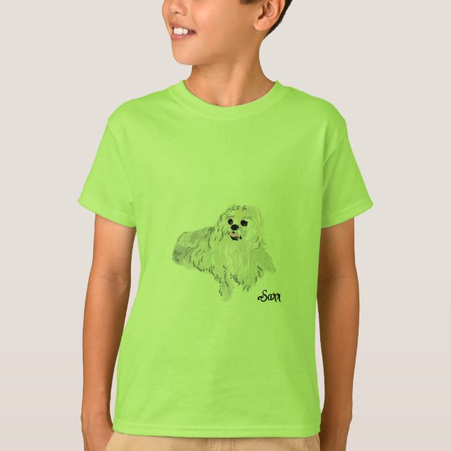 T-shirt: Spelande T Shirt (Framsida)