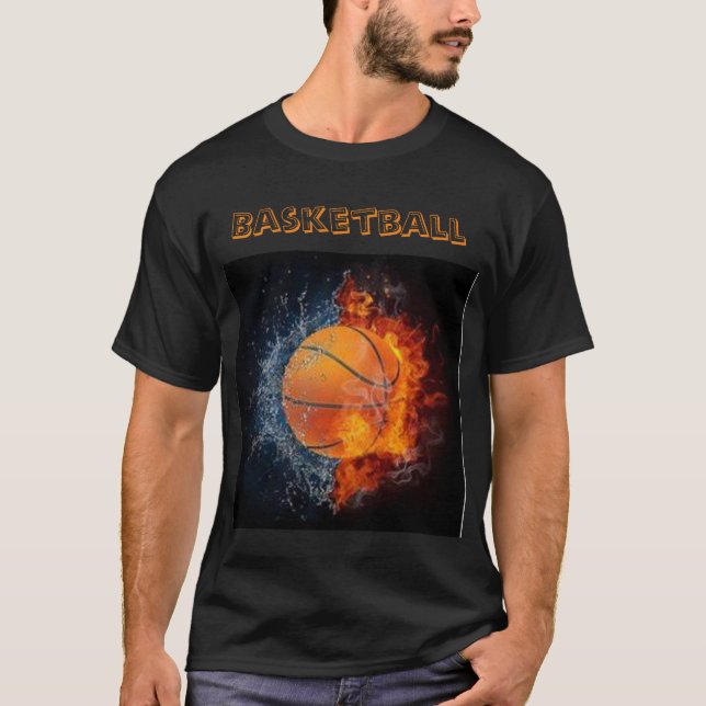 T-shirt sportbasket (Framsida)
