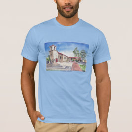 T-Shirt St. Luke's of the Mountains Watercolor-BLU