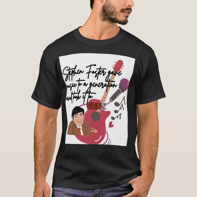 T-shirt Stephen fosters  (Framsida)