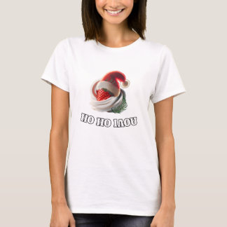T-Shirt Strawberry Cream Christmas Hat NZ Fern
