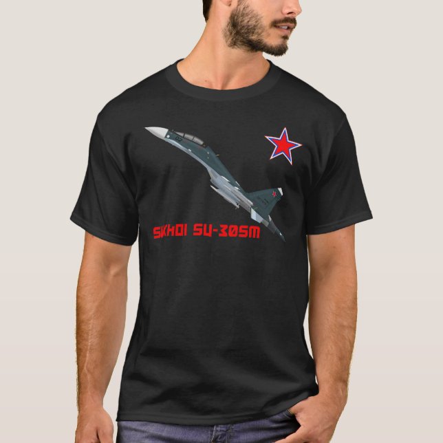 T-shirt Sukhoi Su-30SM VKS (Framsida)