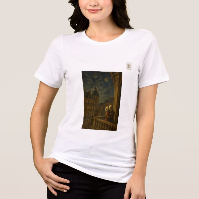 T-shirt sunset - Hangogh (Framsida)