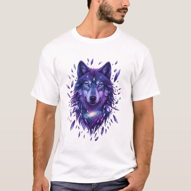 T-shirt Surreal Fox Design | Artistic Fantasy  (Framsida)